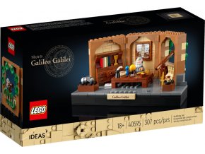 LEGO® 40595 Pocta Galileu Galileovi  + volná rodinná vstupenka do Muzea LEGA Tábor v hodnotě 490 Kč