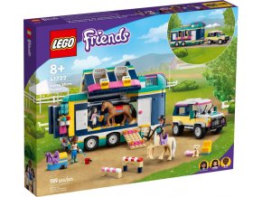 LEGO® Friends 41722 Auto s přívěsem pro koně