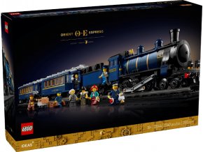 LEGO® Ideas 21344 Vlak Orient Express  + volná rodinná vstupenka do Muzea LEGA Tábor v hodnotě 490 Kč