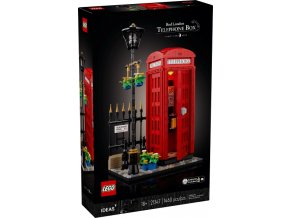 LEGO® Ideas 21347 Červená londýnská telefonní budka
