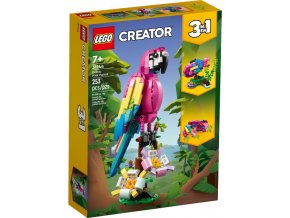 LEGO® Creator 31144 Exotický růžový papoušek