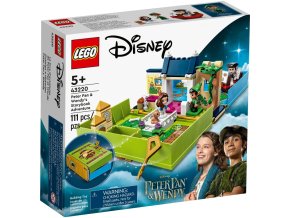 LEGO® Disney 43220 Petr Pan a Wendy a jejich pohádková kniha dobrodružství