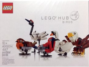 LEGO® 4002014 HUB BIRDS  + volná rodinná vstupenka do Muzea LEGA Tábor v hodnotě 490 Kč