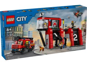 LEGO® CITY 60414 Hasičská stanice s hasičským vozem