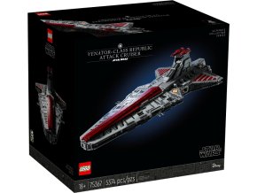 LEGO® STAR WARS 75367 Útočný křižník Republiky třídy Venator  + volná rodinná vstupenka do Muzea LEGA Tábor v hodnotě 540 Kč