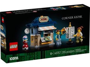 LEGO® ICONS 40757 Kiosek na rohu