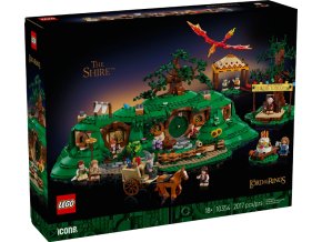 LEGO® ICONS 10354 Pán prstenů:  Kraj  + volná rodinná vstupenka do Muzea LEGA Tábor v hodnotě 540 Kč