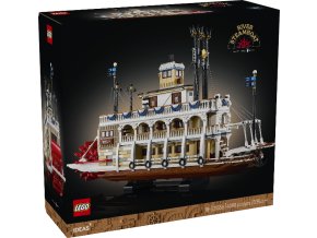 LEGO® Ideas 21356 Říční parník  + volná rodinná vstupenka do Muzea LEGA Tábor v hodnotě 540 Kč