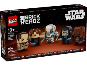 LEGO® BrickHeadz 40796 Pomsta Sithů – Hrdinové a padouši