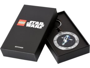 LEGO® Star Wars 5009394 Přívěsek na klíče – Jango Fett a jeho hvězdná loď