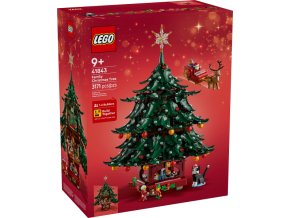 LEGO® 41843 Rodinný vánoční stromek  + volná rodinná vstupenka do Muzea LEGA Tábor v hodnotě 590 Kč