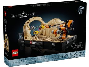 LEGO® Star Wars™ 75380 Závody kluzáků v Mos Espa – diorama