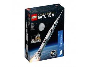 LEGO® Ideas 21309 NASA Apollo Saturn V  + volná rodinná vstupenka do Muzea LEGA Tábor v hodnotě 490 Kč