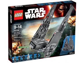 Lego Star Wars 75104 Kylo Ren’s Command Shuttle™ (Kylo Renova velitelská loď)  + volná rodinná vstupenka do Muzea LEGA Tábor v hodnotě 430 Kč