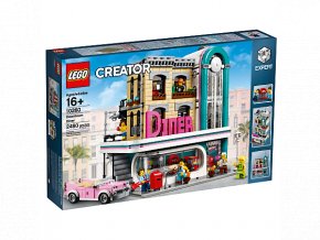 LEGO® Creator 10260 Restaurace v centru města  + volná rodinná vstupenka do Muzea LEGA Tábor v hodnotě 490 Kč
