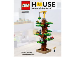 LEGO® 4000026 LEGO House Tree of Creativity  + volná rodinná vstupenka do Muzea LEGA Tábor v hodnotě 490 Kč