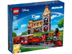 LEGO® DISNEY 71044 Vlak a nádraží Disney  + volná rodinná vstupenka do Muzea LEGA Tábor v hodnotě 540 Kč