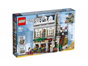 LEGO® Creator 10243 Parisian Restaurant  + volná rodinná vstupenka do Muzea LEGA Tábor v hodnotě 490 Kč