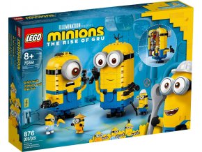 LEGO  Minions 75551 Mimoni a jejich doupě  + volná rodinná vstupenka do Muzea LEGA Tábor v hodnotě 430 Kč