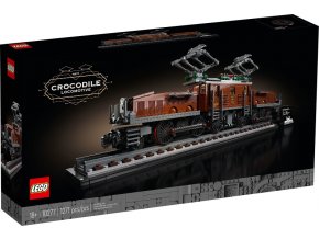 LEGO® Creator Expert 10277 Lokomotiva Krokodýl  + volná rodinná vstupenka do Muzea LEGA Tábor v hodnotě 490 Kč