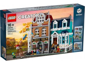 LEGO® Creator 10270 Knihkupectví  + volná rodinná vstupenka do Muzea LEGA Tábor v hodnotě 490 Kč