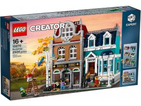 LEGO® Creator 10270 Knihkupectví  + volná rodinná vstupenka do Muzea LEGA Tábor v hodnotě 540 Kč