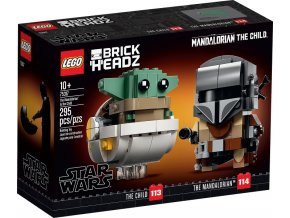 LEGO® BrickHeadz 75317 Mandalorian a dítě