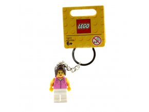 LEGO® 852704 Přívěsek na klíče Dívka v růžovém