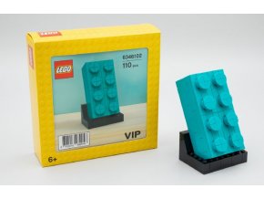 LEGO® 6346102 Buildable 2 x 4 Dark Turquoise Brick - Promotional Set