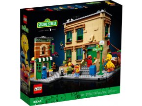 LEGO® Ideas 21324 123 Sesame Street  + volná rodinná vstupenka do Muzea LEGA Tábor v hodnotě 490 Kč