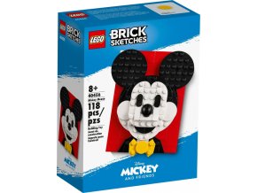 LEGO® Brick Sketches™ 40456 Myšák Mickey