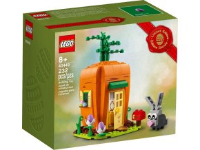 LEGO® 40449 Velikonoční zajíček a mrkvičkový domeček