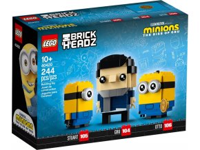 LEGO® BrickHeadz 40420 Gru, Stuart a Otto