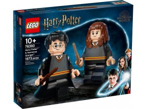 LEGO® Harry Potter 76393 Harry Potter™ a Hermiona Grangerová  + volná rodinná vstupenka do Muzea LEGA Tábor v hodnotě 490 Kč