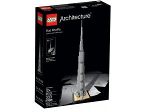 LEGO® Architecture 21031 Burdž Chalifa  + volná rodinná vstupenka do Muzea LEGA Tábor v hodnotě 490 Kč