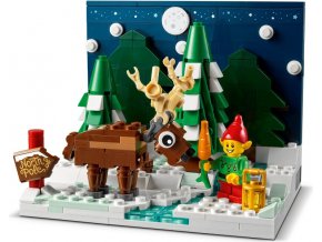 LEGO® 40484 Santa's Front Yard (Santova předzahrádka)