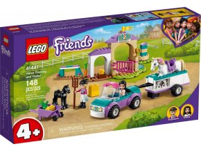 LEGO® Friends 41441 Auto s přívěsem a výcvik koníka