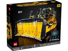 LEGO® Technic 42131 Buldozer Cat® D11 ovládaný aplikací  + volná rodinná vstupenka do Muzea LEGA Tábor v hodnotě 490 Kč