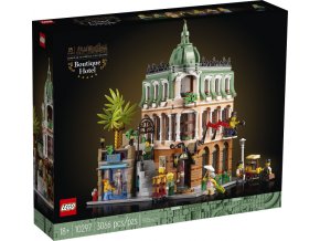 LEGO® Creator Expert 10297 Butikový hotel  + volná rodinná vstupenka do Muzea LEGA Tábor v hodnotě 490 Kč