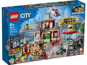 LEGO® CITY 60271 Hlavní náměstí  + volná rodinná vstupenka do Muzea LEGA Tábor v hodnotě 490 Kč