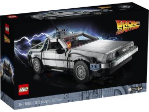 LEGO® Creator Expert 10300 Stroj času z Návratu do budoucnosti  + volná rodinná vstupenka do Muzea LEGA Tábor v hodnotě 540 Kč
