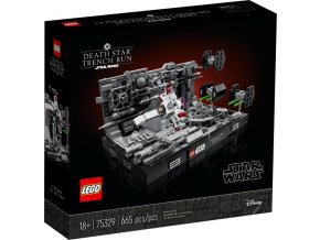 LEGO® Star Wars 75329 Útok na Hvězdu smrti – diorama