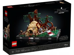 LEGO® Star Wars 75330 Jediský trénink na planetě Dagobah™ – diorama