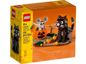 LEGO® 40570 Halloweenská kočka a myš