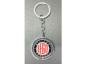 LEGO® 5007093 Retro Spinning Key Chain 1950s Logo
