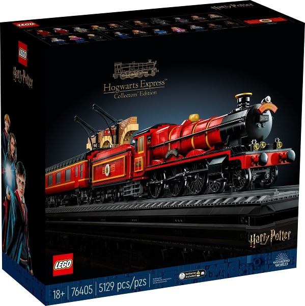 LEGO® Harry Potter 76405 Spěšný vlak do Bradavic – sběratelská edice + volná rodinná vstupenka do Muzea LEGA Tábor v hodnotě 490 Kč
