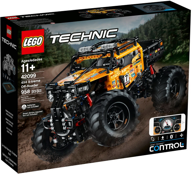 LEGO® TECHNIC 42099 RC Extrémní teréňák 4x4 + volná rodinná vstupenka do Muzea LEGA Tábor v hodnotě 490 Kč