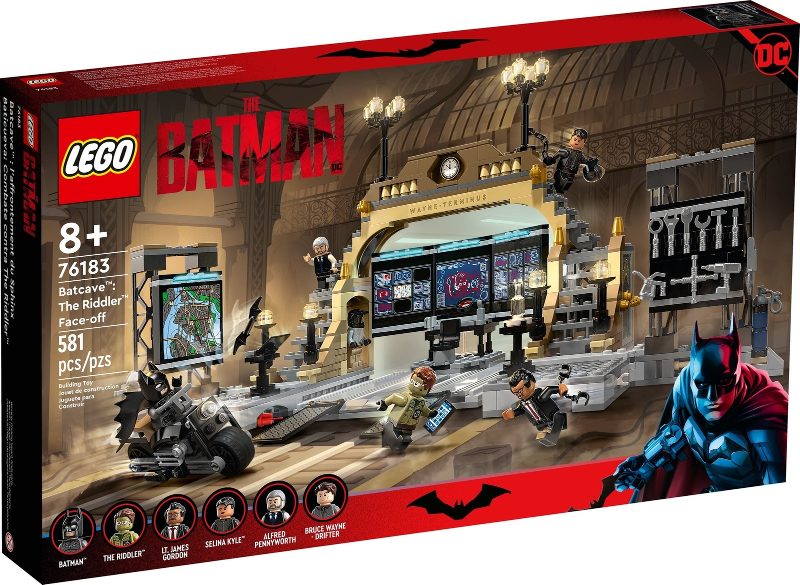 LEGO® Super Heroes 76183 Batmanova jeskyně: Souboj s Riddlerem