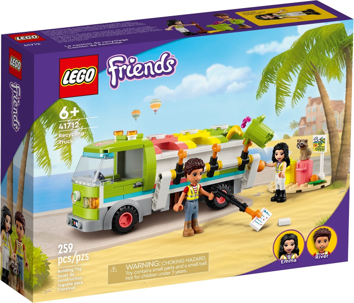 LEGO® Friends 41712 Popelářský vůz