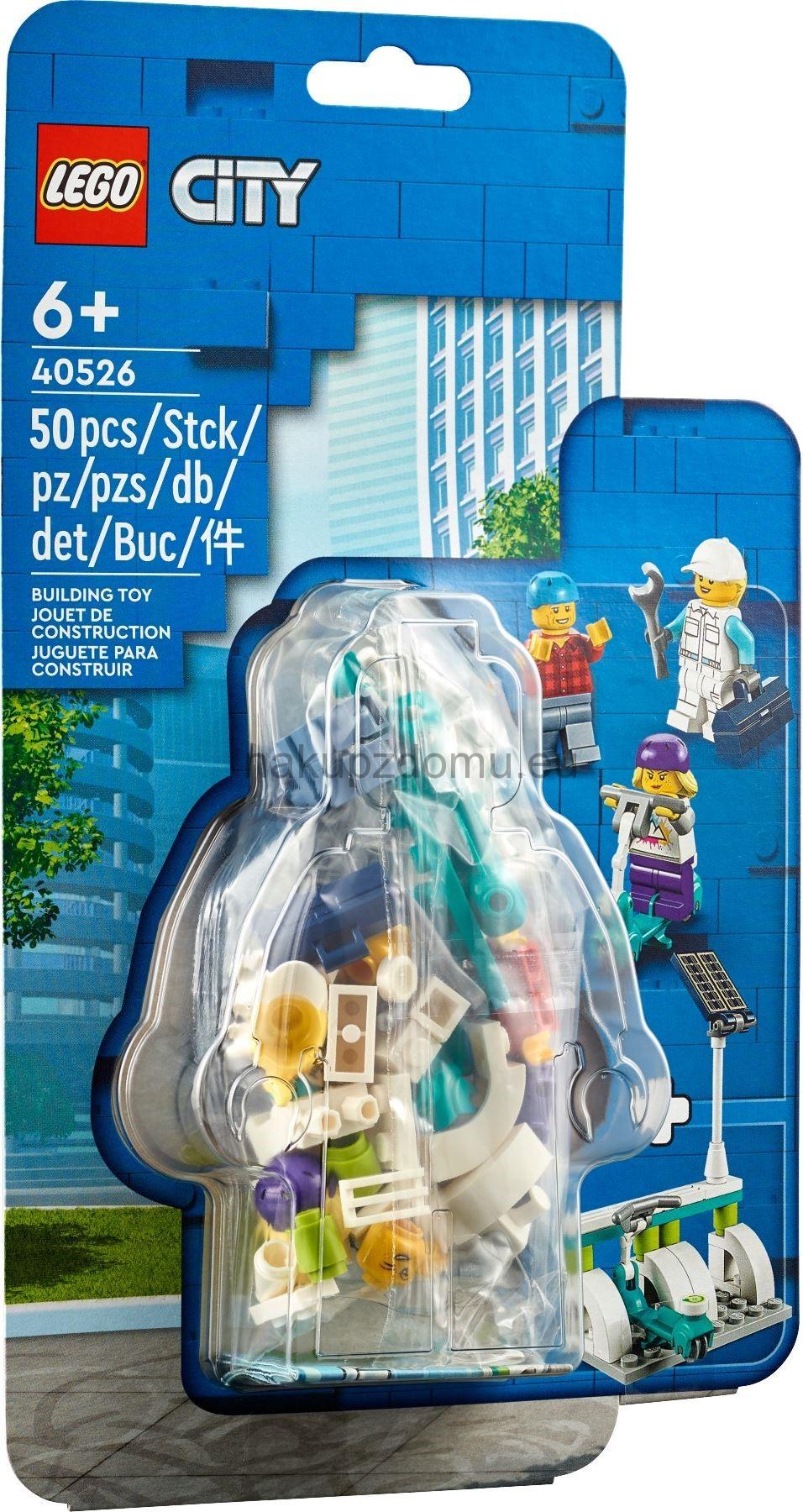 LEGO® CITY 40526 Elektrické koloběžky a dobíjecí stanice